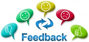 Feedback with Colourful Comments Symbol